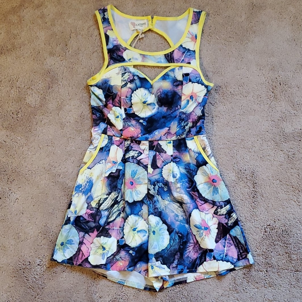 NWT Colorful Romper